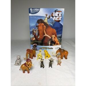ICE AGE   My Busy Books - Storybook, 9 Figurines & Book-  RARE & Hard To Find